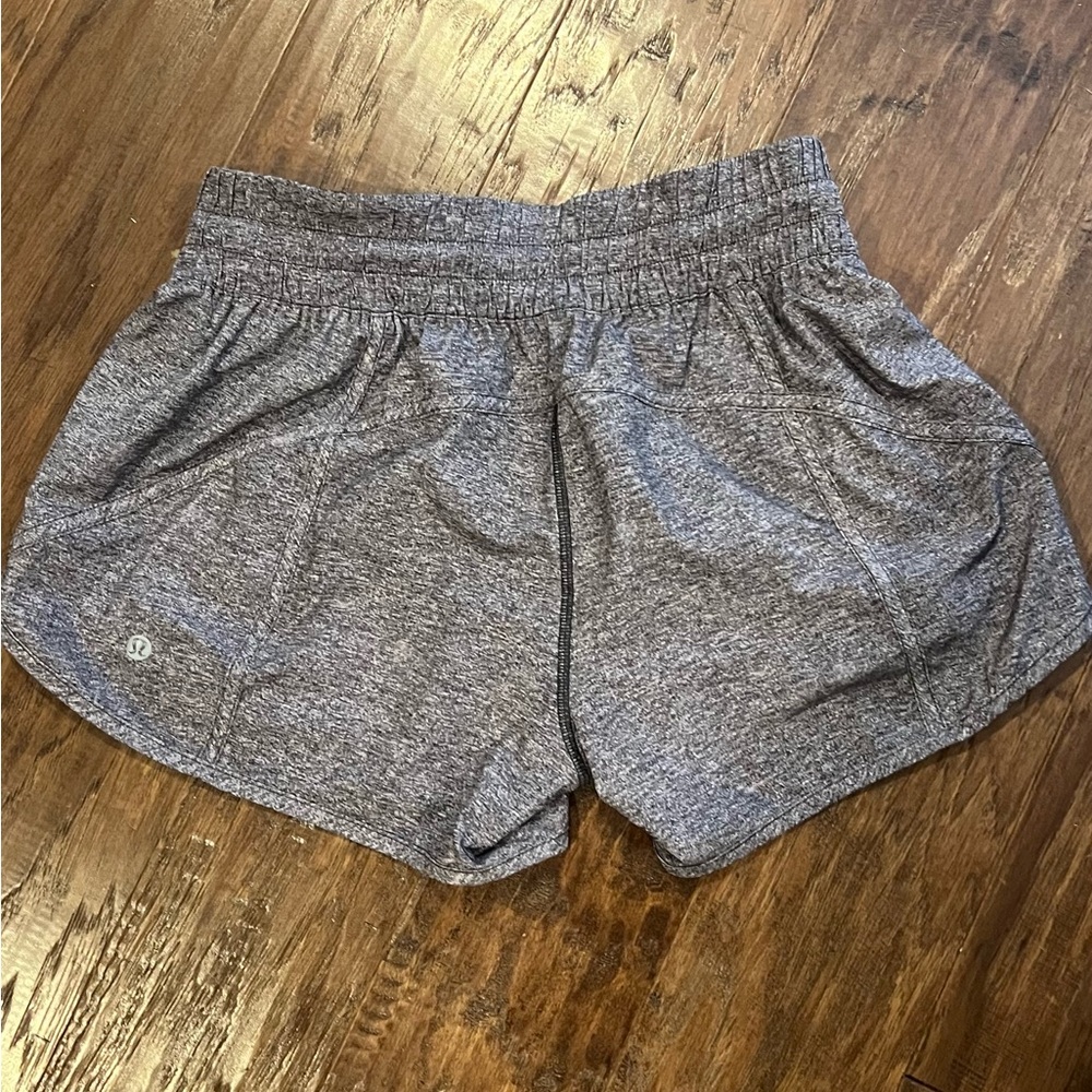 Lululemon Athletica Gray Athletic Shorts with Elastic Waistband